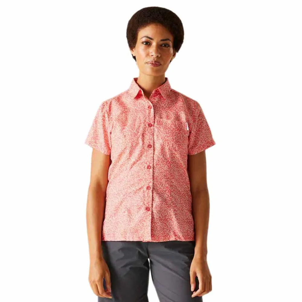 Рубашка с коротким рукавом Regatta Mindano VIII, оранжевый
Рубашка с коротким рукавом Regatta Mindano VIII, оранжевый