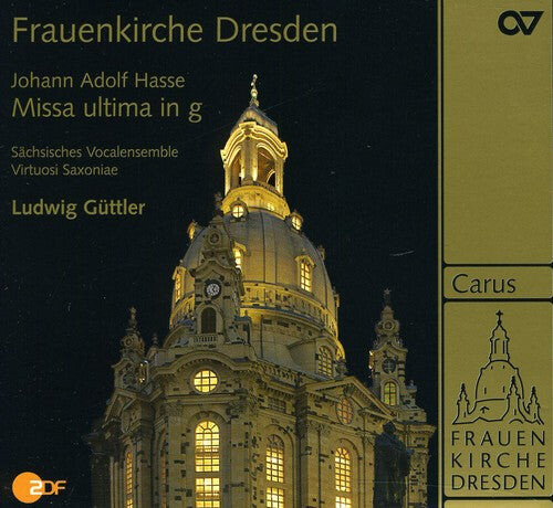 CD диск Hasse / Staude / Wilke / Sve / Saxoniae / Guttler: Missa Ultima in G
CD диск Hasse / Staude / Wilke / Sve / Saxoniae / Guttler: Missa Ultima in G