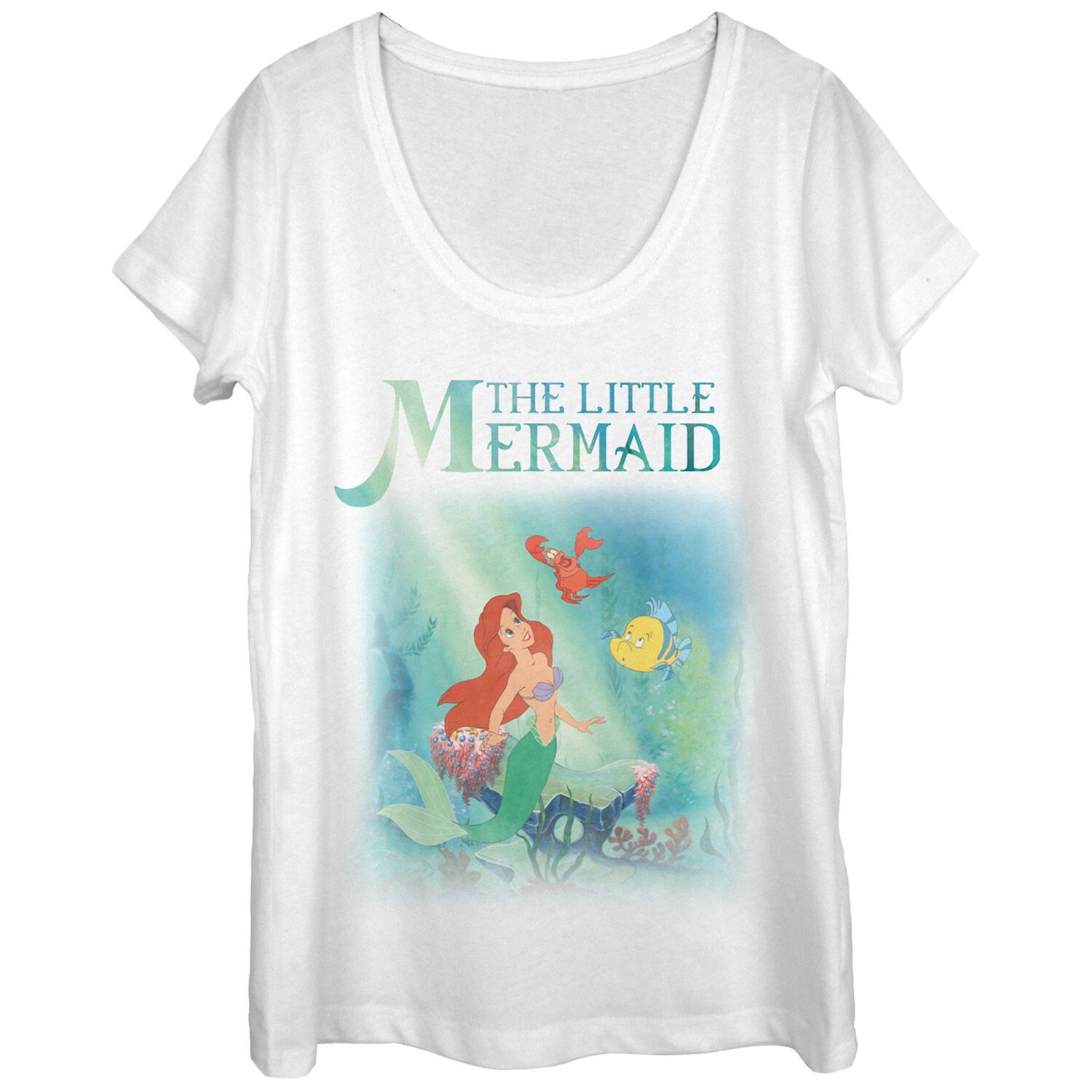 Детская футболка Disney's The Little Mermaid Under The Sea с овальным вырезом Licensed Character
Детская футболка Disney's The Little Mermaid Under The Sea с овальным вырезом Licensed Character