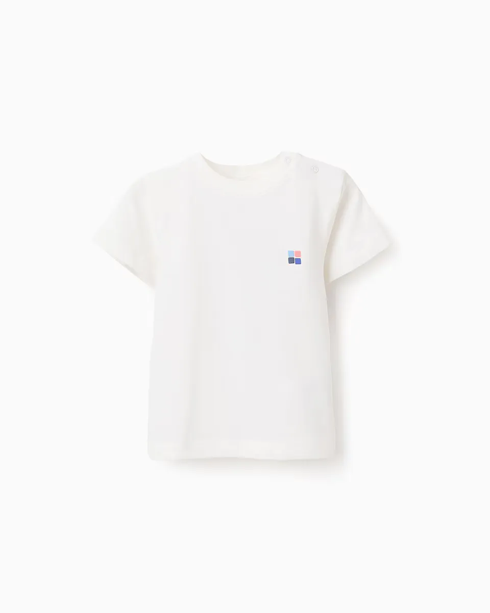 Детская футболка для мальчика 100% хлопок с коротким рукавом Zippy, белый
Детская футболка для мальчика 100% хлопок с коротким рукавом Zippy, белый