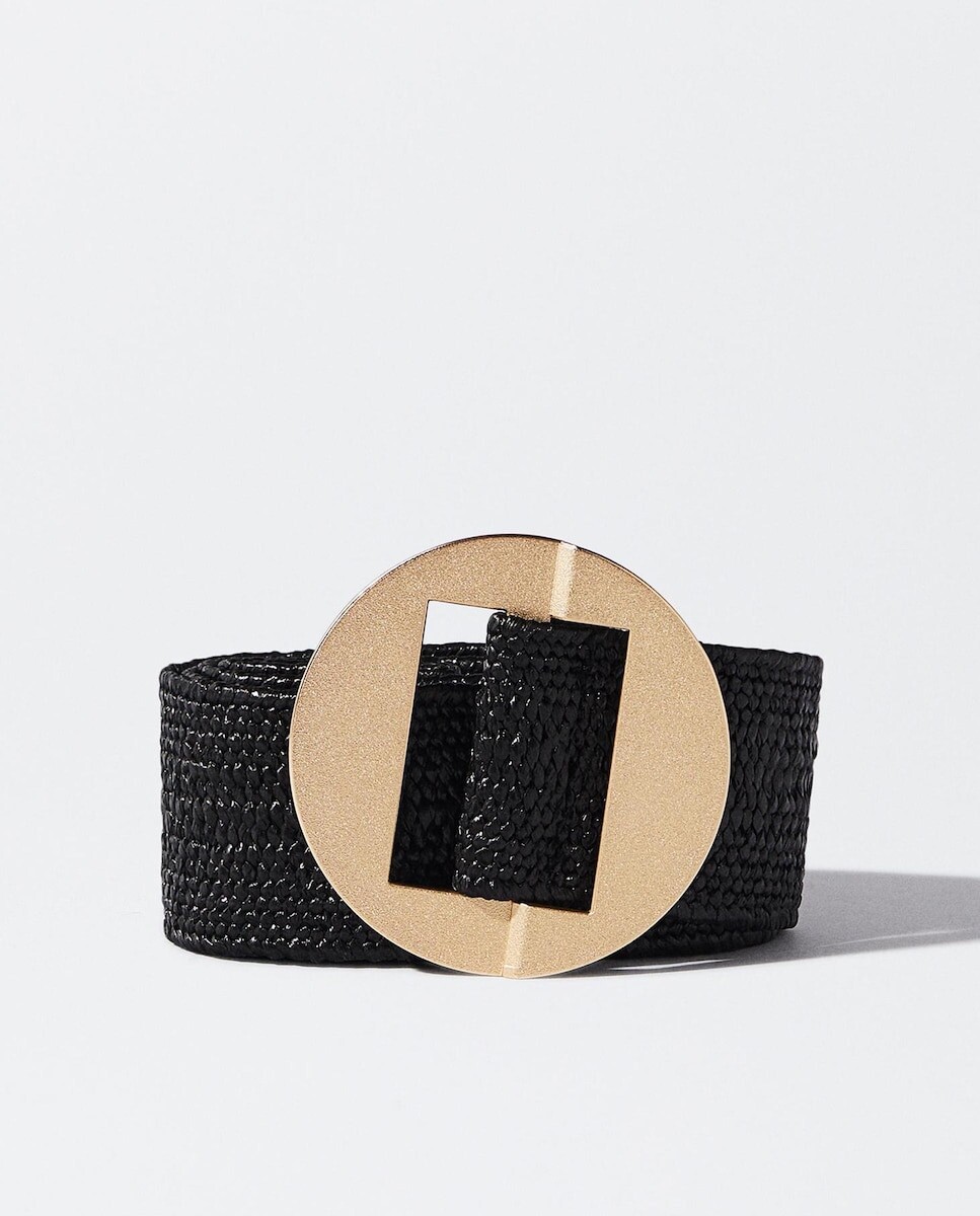 Толстый женский ремень с пряжкой черного цвета Parfois, черный
Толстый женский ремень с пряжкой черного цвета Parfois, черный