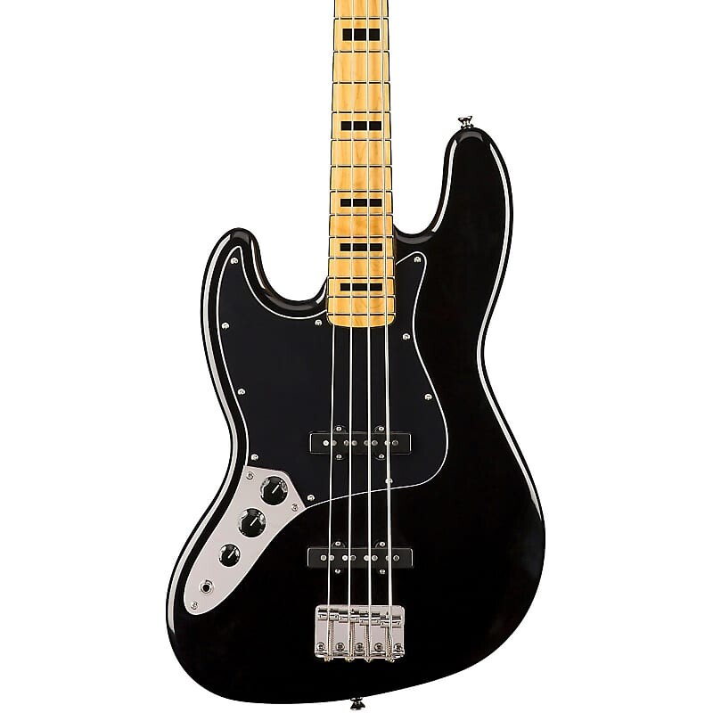 Басс гитара Squier Classic Vibe '70s Left-Handed Jazz Bass Maple Fingerboard Black
Басс гитара Squier Classic Vibe '70s Left-Handed Jazz Bass Maple Fingerboard Black