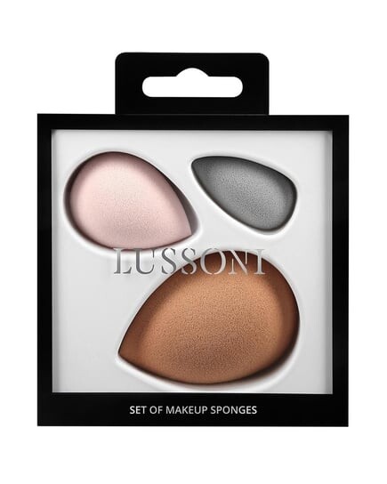 Набор спонжей для макияжа, 3 шт. Lussoni
Набор спонжей для макияжа, 3 шт. Lussoni