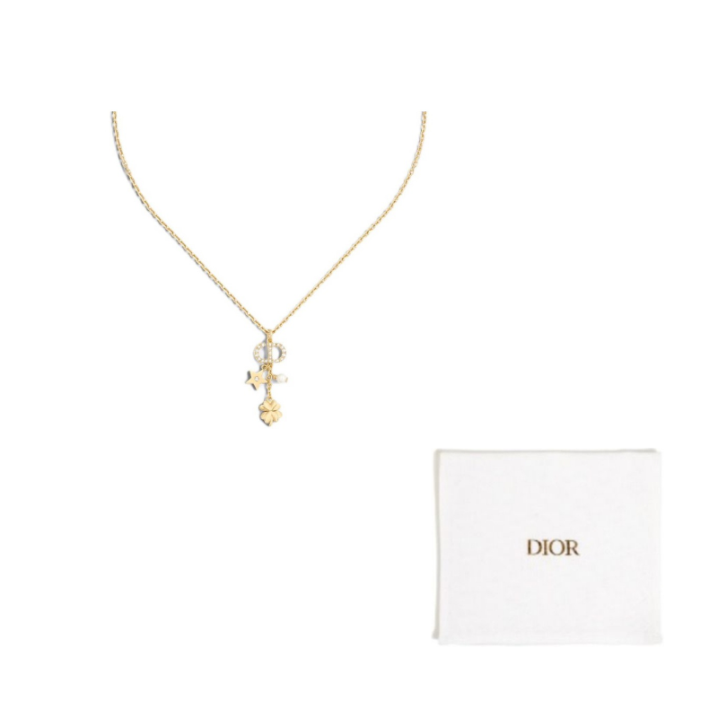 DIOR Золотое металлическое колье Women's Gold
DIOR Золотое металлическое колье Women's Gold