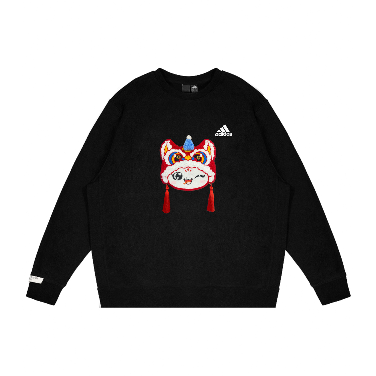 Adidas Толстовка с принтом в виде логотипа CNY, с круглым вырезом и длинными рукавами, унисекс, черная
Adidas Толстовка с принтом в виде логотипа CNY, с круглым вырезом и длинными рукавами, унисекс, черная