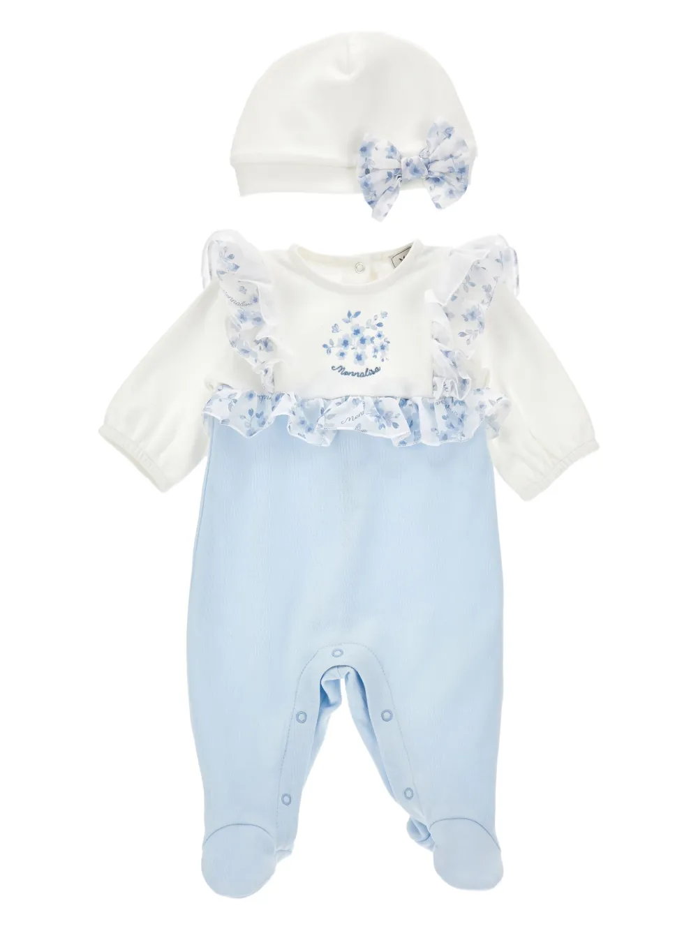 Комплект из двух комбинезонов Monnalisa, белый
Комплект из двух комбинезонов Monnalisa, белый