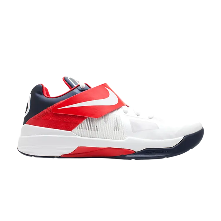 Кроссовки Nike Zoom KD 4 'USA', белый
Кроссовки Nike Zoom KD 4 'USA', белый