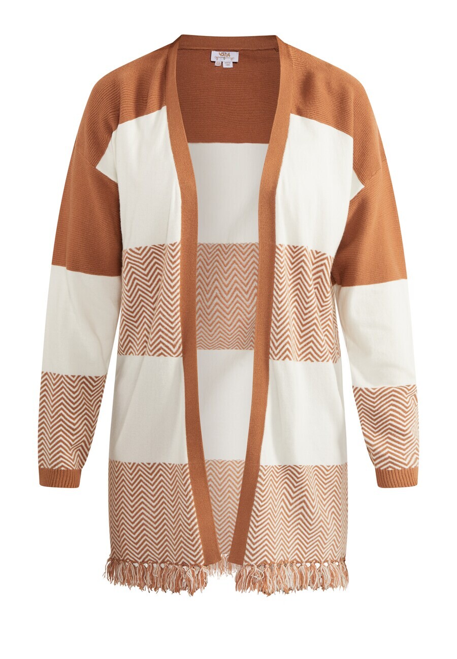 Кардиган usha FESTIVAL Knit Cardigan Carnea, коричневый
Кардиган usha FESTIVAL Knit Cardigan Carnea, коричневый