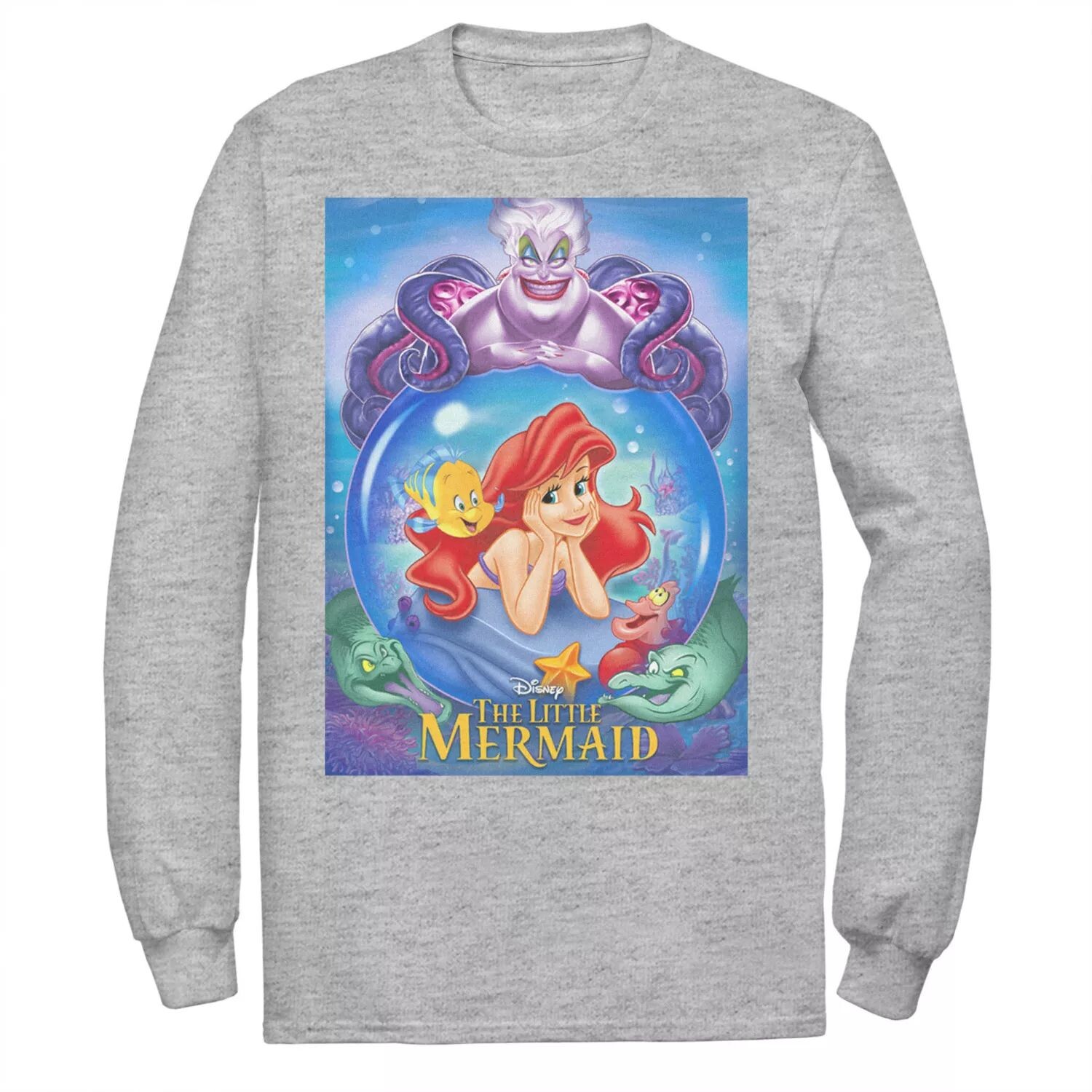 Мужская футболка с плакатом Disney «Русалочка Ариэль и Урсула» Licensed Character
Мужская футболка с плакатом Disney «Русалочка Ариэль и Урсула» Licensed Character