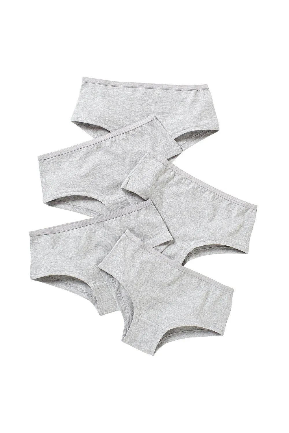 Набор из 5 простых трусов-хипстеров Just Essentials, серый
Набор из 5 простых трусов-хипстеров Just Essentials, серый