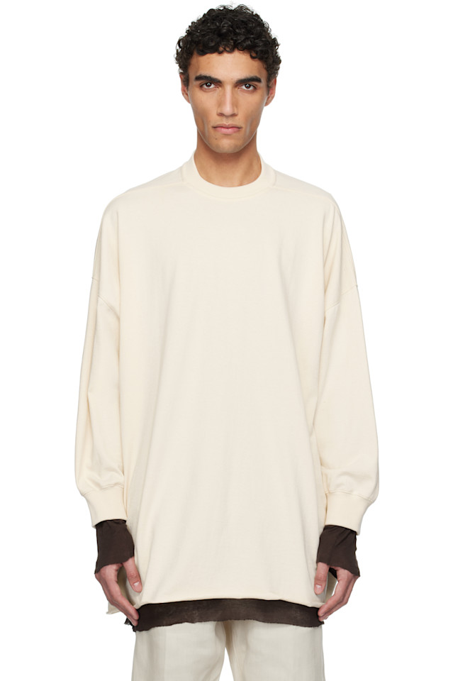 Свитшот Hollywood Tommy LS Rick Owens, цвет natural
Свитшот Hollywood Tommy LS Rick Owens, цвет natural