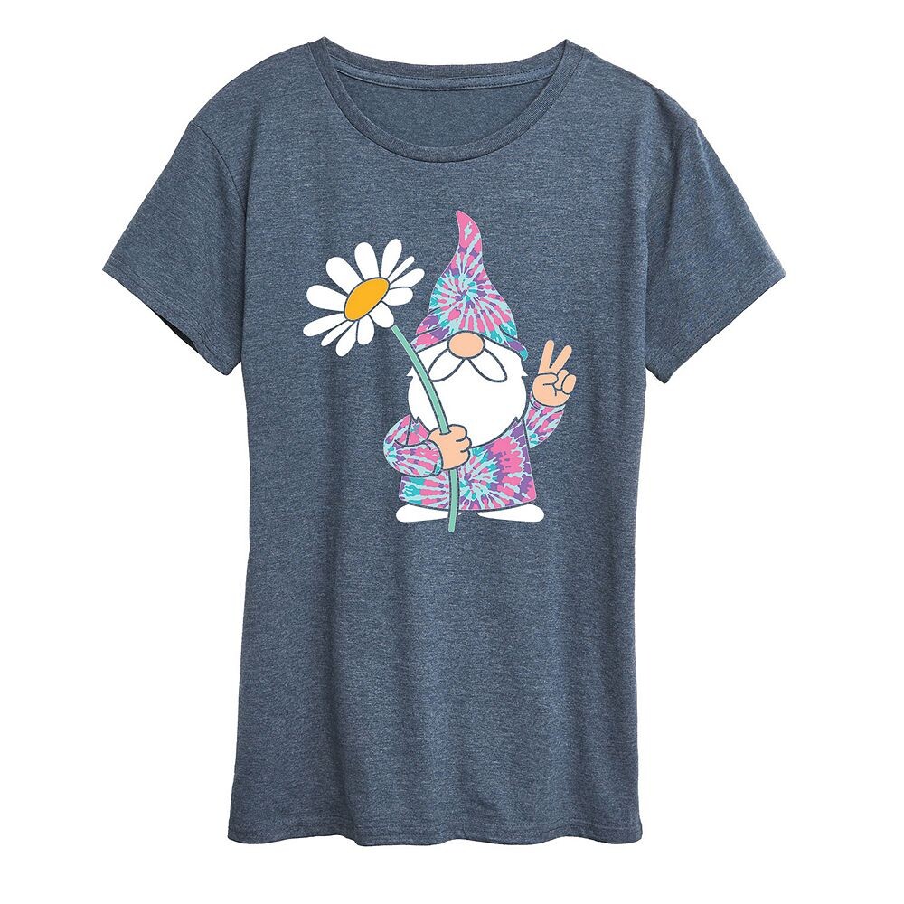 Женская футболка Tie Dye Gnome с рисунком ромашки Licensed Character, цвет Heather Blue
Женская футболка Tie Dye Gnome с рисунком ромашки Licensed Character, цвет Heather Blue