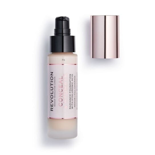 Тональный крем F6, 23 мл Makeup Revolution, Conceal & Hydrate
Тональный крем F6, 23 мл Makeup Revolution, Conceal & Hydrate