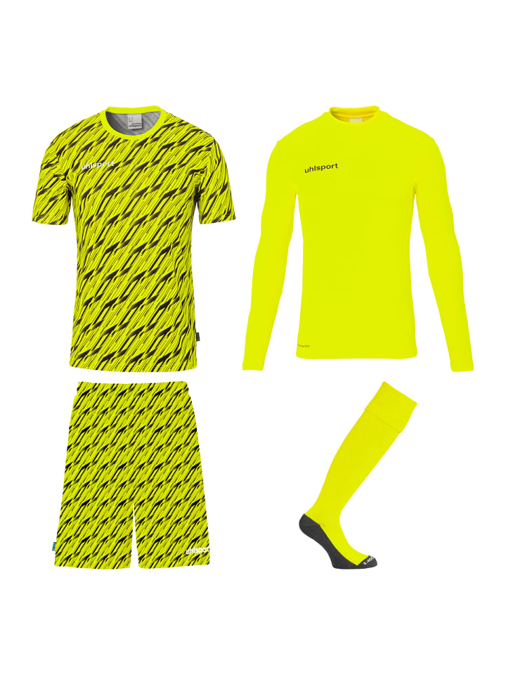 Функциональная рубашка uhlsport , цвет fluo gelb/schwarz 
Функциональная рубашка uhlsport , цвет fluo gelb/schwarz
