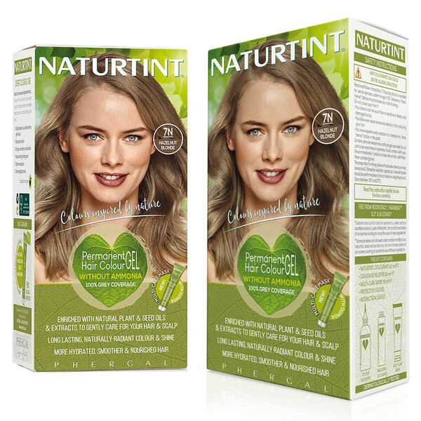 Набор: краска для волос 7n ореховый блонд, 2x179 мл Naturtint
Набор: краска для волос 7n ореховый блонд, 2x179 мл Naturtint
