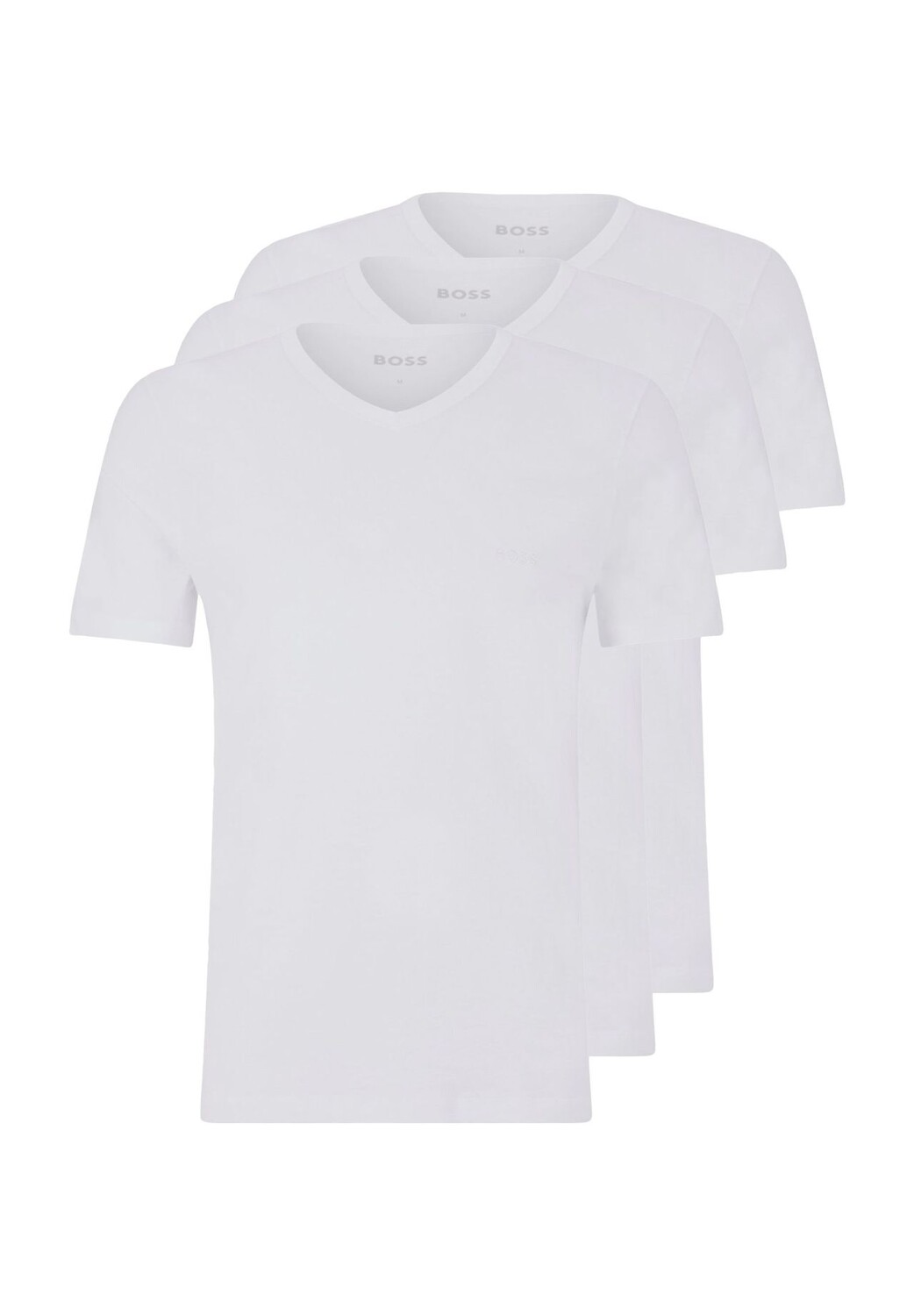 Мужская хлопковая майка с v-образным вырезом BOSS, белый
Мужская хлопковая майка с v-образным вырезом BOSS, белый