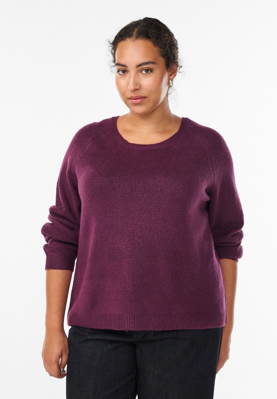 Джемпер Zizzi Jumper, Potent Purple Mel/Purple
Джемпер Zizzi Jumper, Potent Purple Mel/Purple