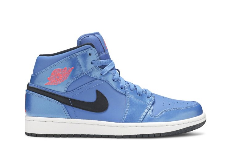 Кроссовки Air Jordan 1 Mid 'Sport Blue', синий
Кроссовки Air Jordan 1 Mid 'Sport Blue', синий