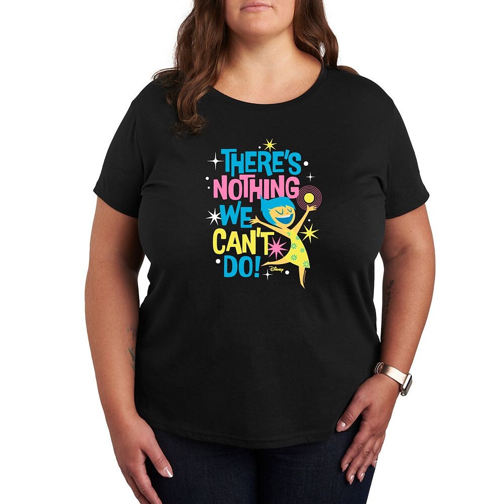 Футболка Disney/Pixar's Inside Out 2 Joy Plus Size «Ничего, мы не можем сделать» с рисунком Disney / Pixar, черный
Футболка Disney/Pixar's Inside Out 2 Joy Plus Size «Ничего, мы не можем сделать» с рисунком Disney / Pixar, черный