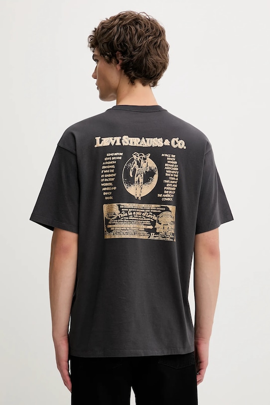 Хлопковая футболка Levi'S, серый
Хлопковая футболка Levi'S, серый