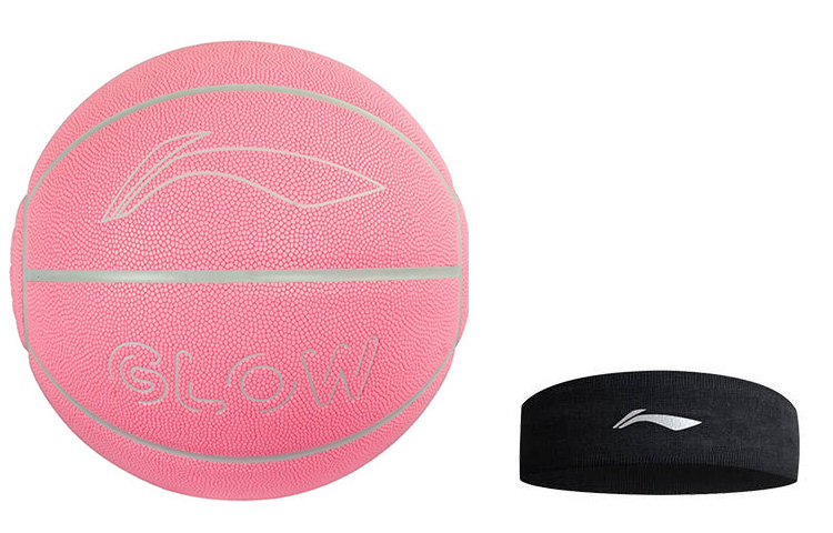 LINING Баскетбольный мяч badfive pu розовый размер 7 светящийся в темноте unisex
LINING Баскетбольный мяч badfive pu розовый размер 7 светящийся в темноте unisex