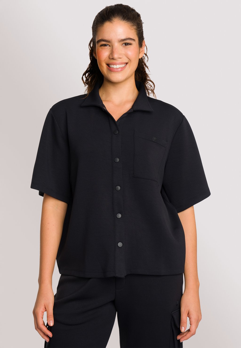 Блузка на пуговицах CRUZ OCEANSAPART, черный
Блузка на пуговицах CRUZ OCEANSAPART, черный