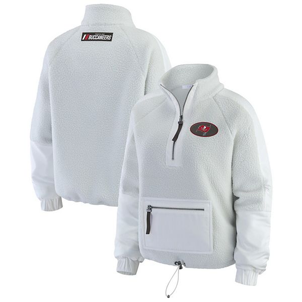 Женская белая куртка-полузип Polar Fleece Tampa Bay Buccaneers Wear By Erin Andrews
Женская белая куртка-полузип Polar Fleece Tampa Bay Buccaneers Wear By Erin Andrews