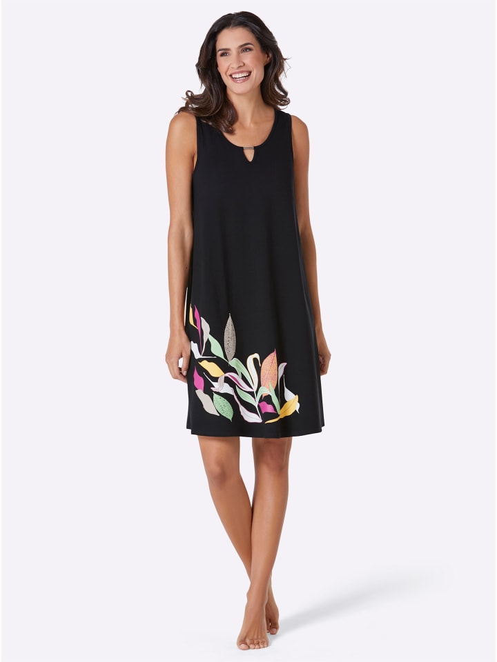 Летнее платье черного и фуксиевого цвета WITT WEIDEN
Летнее платье черного и фуксиевого цвета WITT WEIDEN