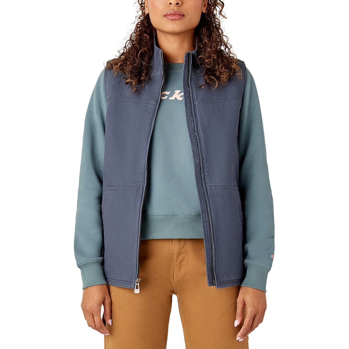 Жилет из шерпы с утиным принтом Dickies, серый
Жилет из шерпы с утиным принтом Dickies, серый