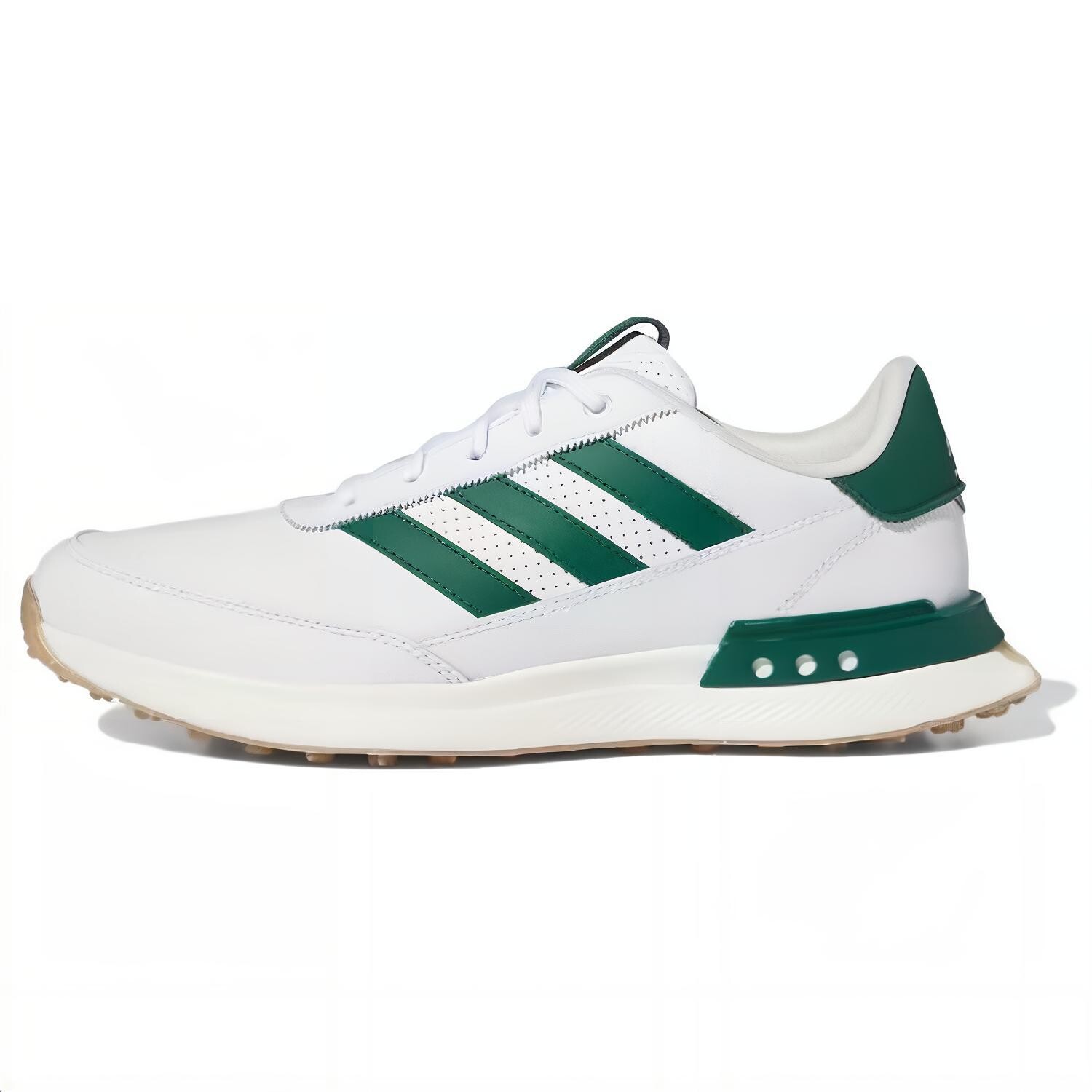 S2G Spikeless Leather 24 Golf Cloud White Collegiate Green Gum Adidas
S2G Spikeless Leather 24 Golf Cloud White Collegiate Green Gum Adidas