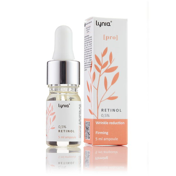 Ампула с ретинолом 0,5%, 5 мл Lynia Pro
Ампула с ретинолом 0,5%, 5 мл Lynia Pro