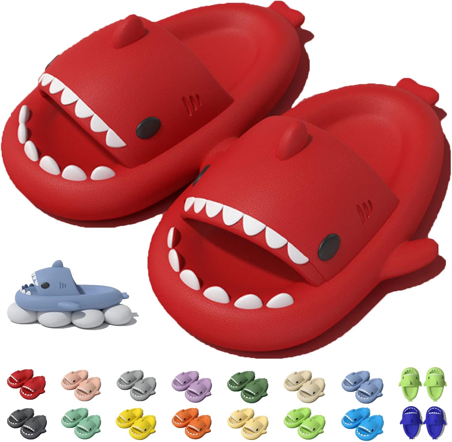 Оригинальные шлепанцы Jfxgjuv Sharky, Нескользящие шлепанцы Shark с подушкой, сандалии для мужчин, женщин и детей, красный
Оригинальные шлепанцы Jfxgjuv Sharky, Нескользящие шлепанцы Shark с подушкой, сандалии для мужчин, женщин и детей, красный