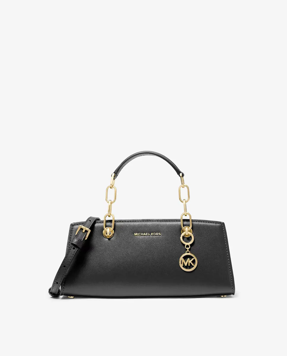 Кожаная сумка-портфель Cynthia, трансформируемая в сумку через плечо Michael Michael Kors, черный
Кожаная сумка-портфель Cynthia, трансформируемая в сумку через плечо Michael Michael Kors, черный