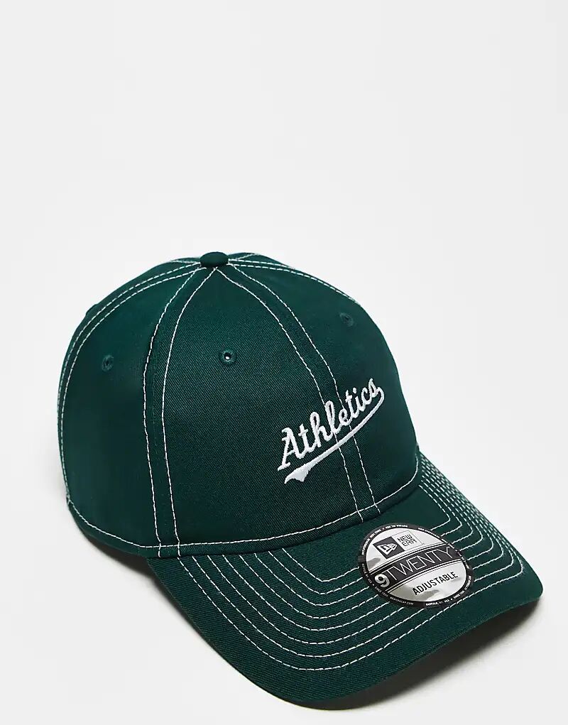Кепка New Era Oakland Athletics 9twenty темно-зеленого цвета
Кепка New Era Oakland Athletics 9twenty темно-зеленого цвета