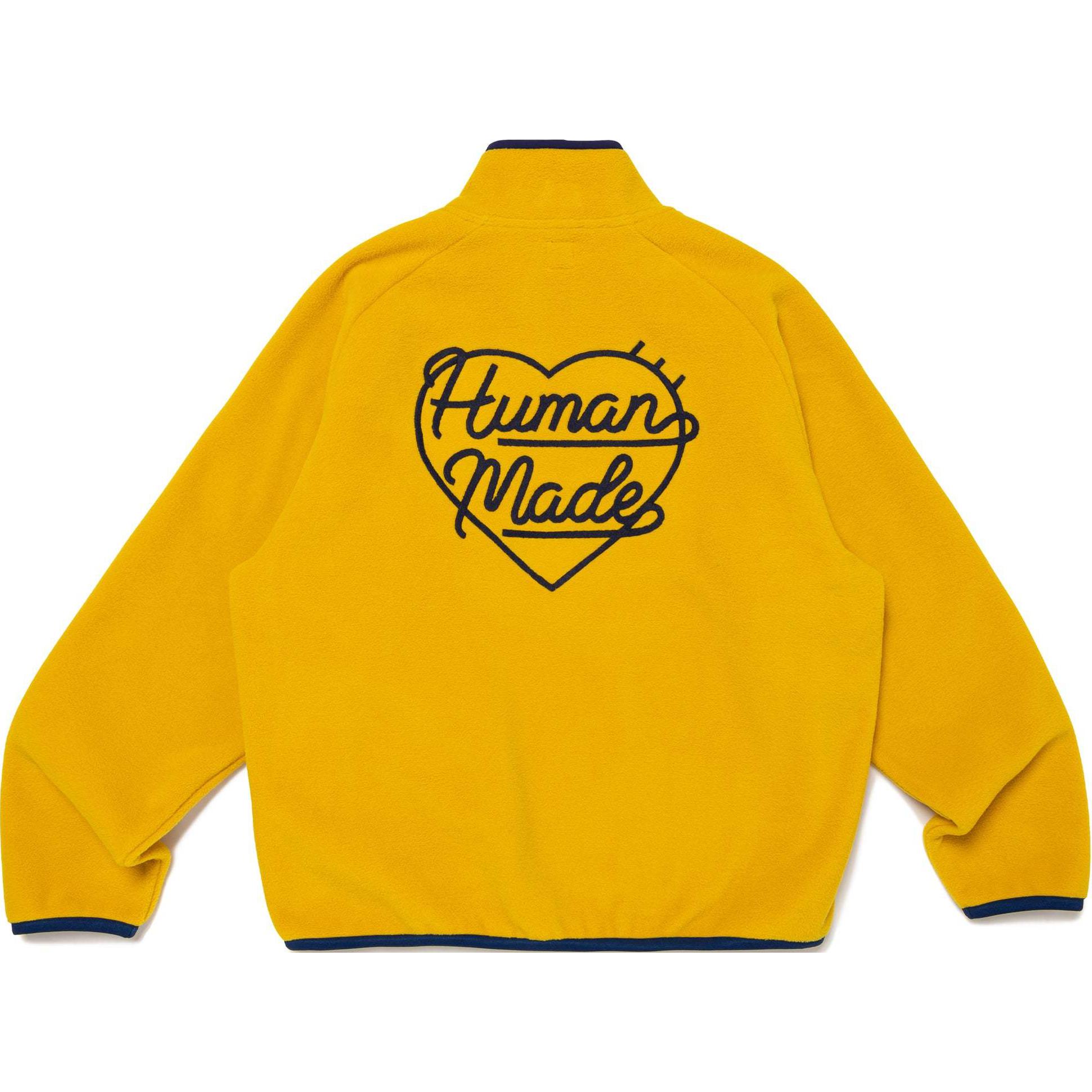 Half zip Sweater HUMAN MADE, желтый
Half zip Sweater HUMAN MADE, желтый