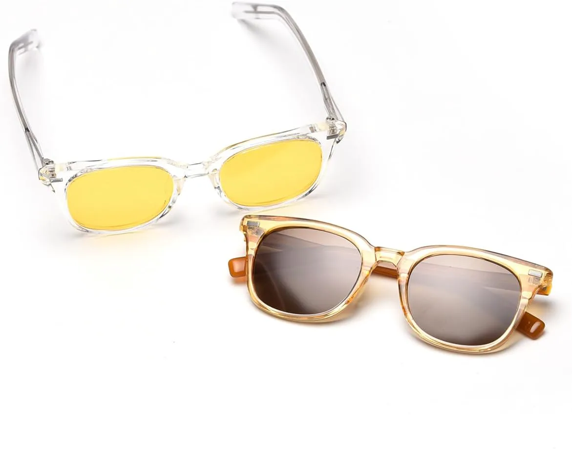 Солнцезащитные очки Cat Eye Candy, поляризованные солнцезащитные очки TR90, тонированные линзы, очки для селфи, солнцезащитные очки LIGOES, Yellow With Brown
Солнцезащитные очки Cat Eye Candy, поляризованные солнцезащитные очки TR90, тонированные линзы, очки для селфи, солнцезащитные очки LIGOES, Yellow With Brown