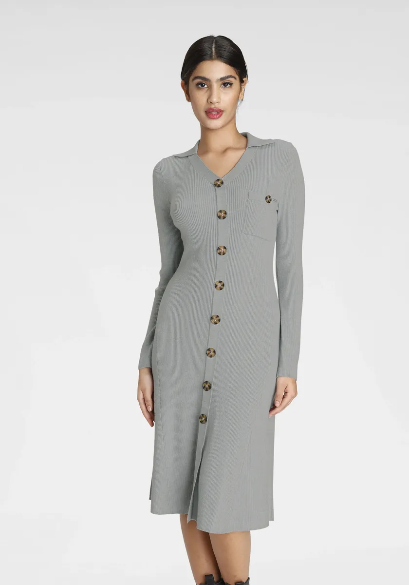 Трикотажное платье Bruno Banani, серый
Трикотажное платье Bruno Banani, серый