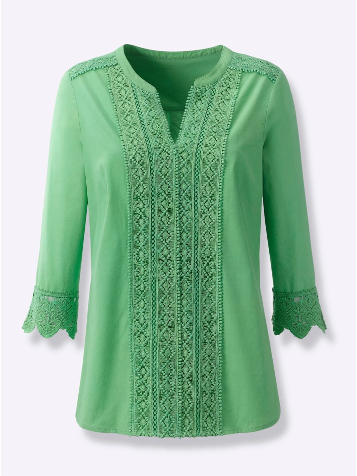 Блузка без застежки в яблочном цвете WITT WEIDEN
Блузка без застежки в яблочном цвете WITT WEIDEN