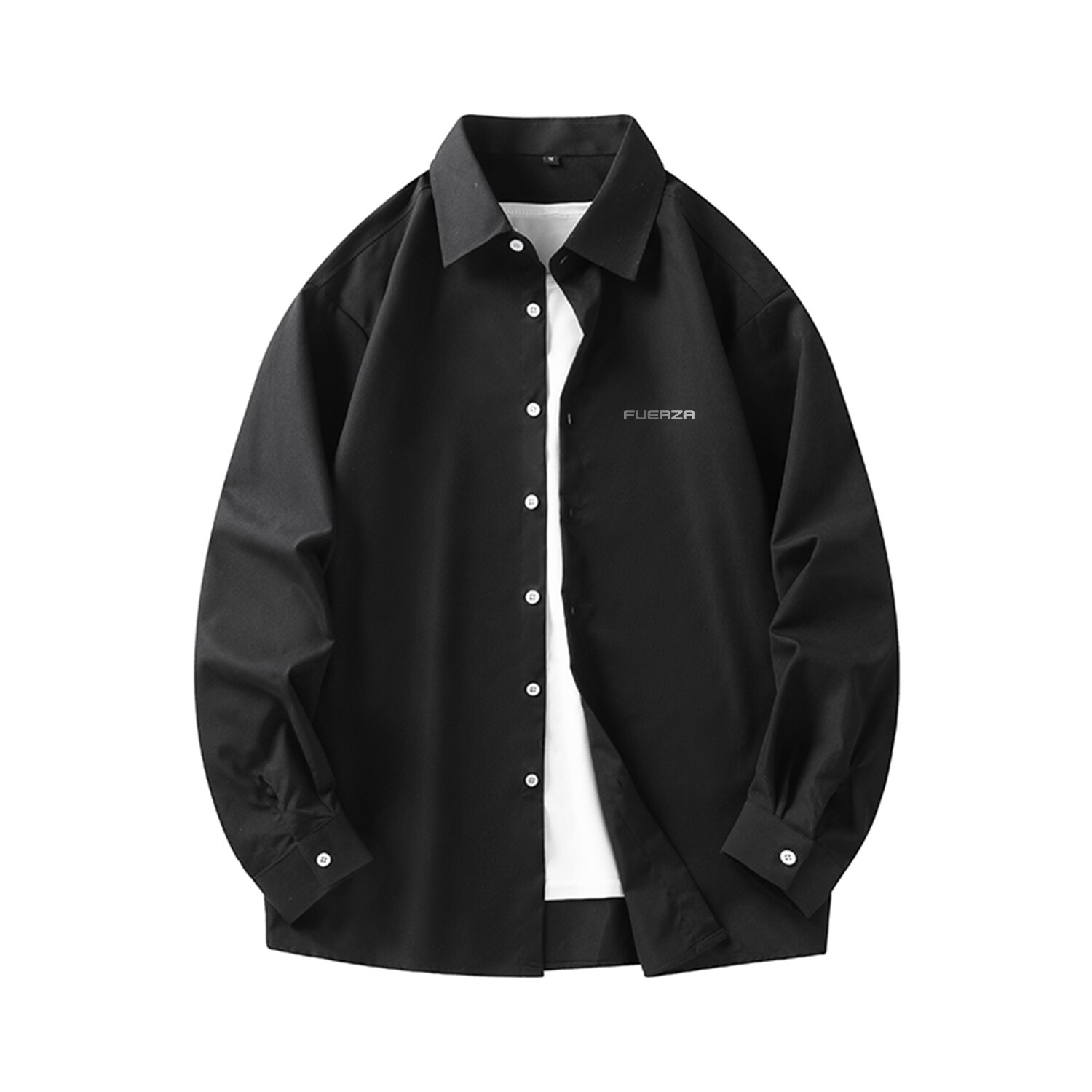 Рубашка унисекс FUERZA, Черный
Рубашка унисекс FUERZA, Черный