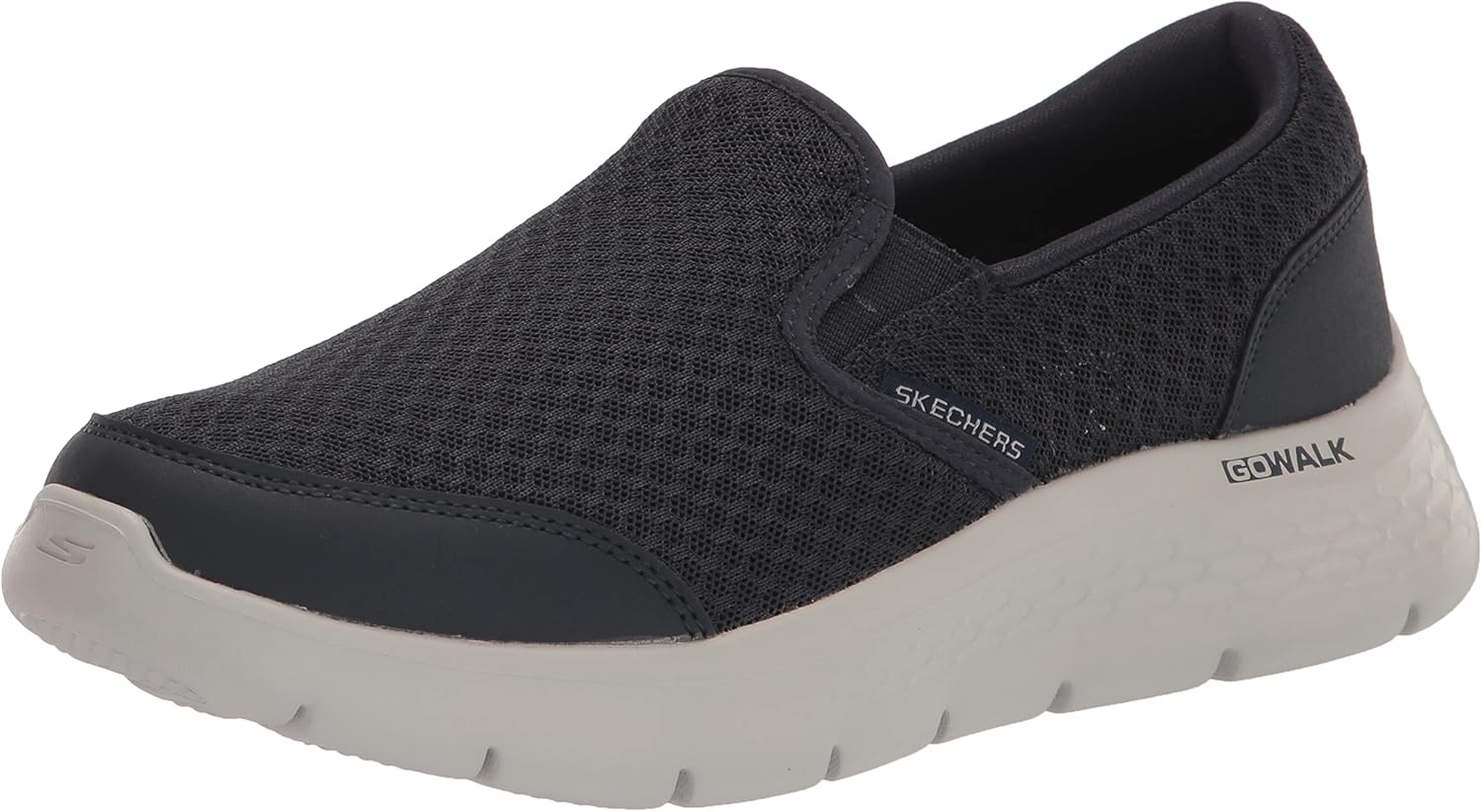Мужские кроссовки Skechers GoWalk Flex - спортивные слипоны для прогулок с амортизирующей подошвой с воздушным охлаждением, синий/серый/темно-синий
Мужские кроссовки Skechers GoWalk Flex - спортивные слипоны для прогулок с амортизирующей подошвой с воздушным охлаждением, синий/серый/темно-синий
