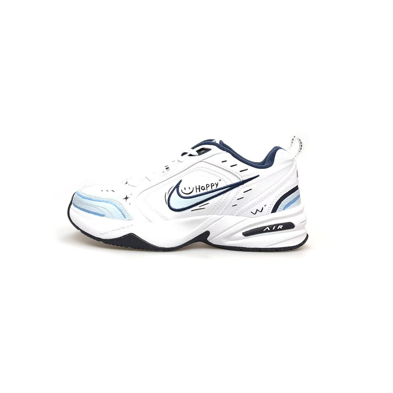 Nike Кроссовки Air Monarch 4 Sea Blue из домашнего текстиля, с кожаной амортизацией, износостойкие низкие массивные кроссовки унисекс синего цвета
Nike Кроссовки Air Monarch 4 Sea Blue из домашнего текстиля, с кожаной амортизацией, износостойкие низкие массивные кроссовки унисекс синего цвета