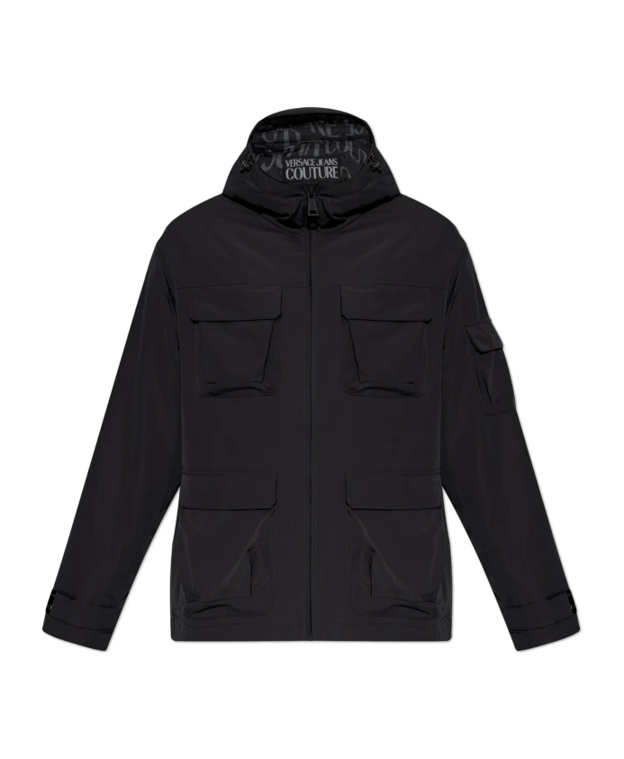 Утепленная куртка с капюшоном Versace Jeans Couture, черный
Утепленная куртка с капюшоном Versace Jeans Couture, черный
