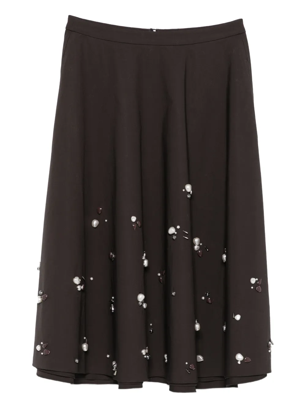 Декорированная юбка миди Dorothee Schumacher, коричневый
Декорированная юбка миди Dorothee Schumacher, коричневый