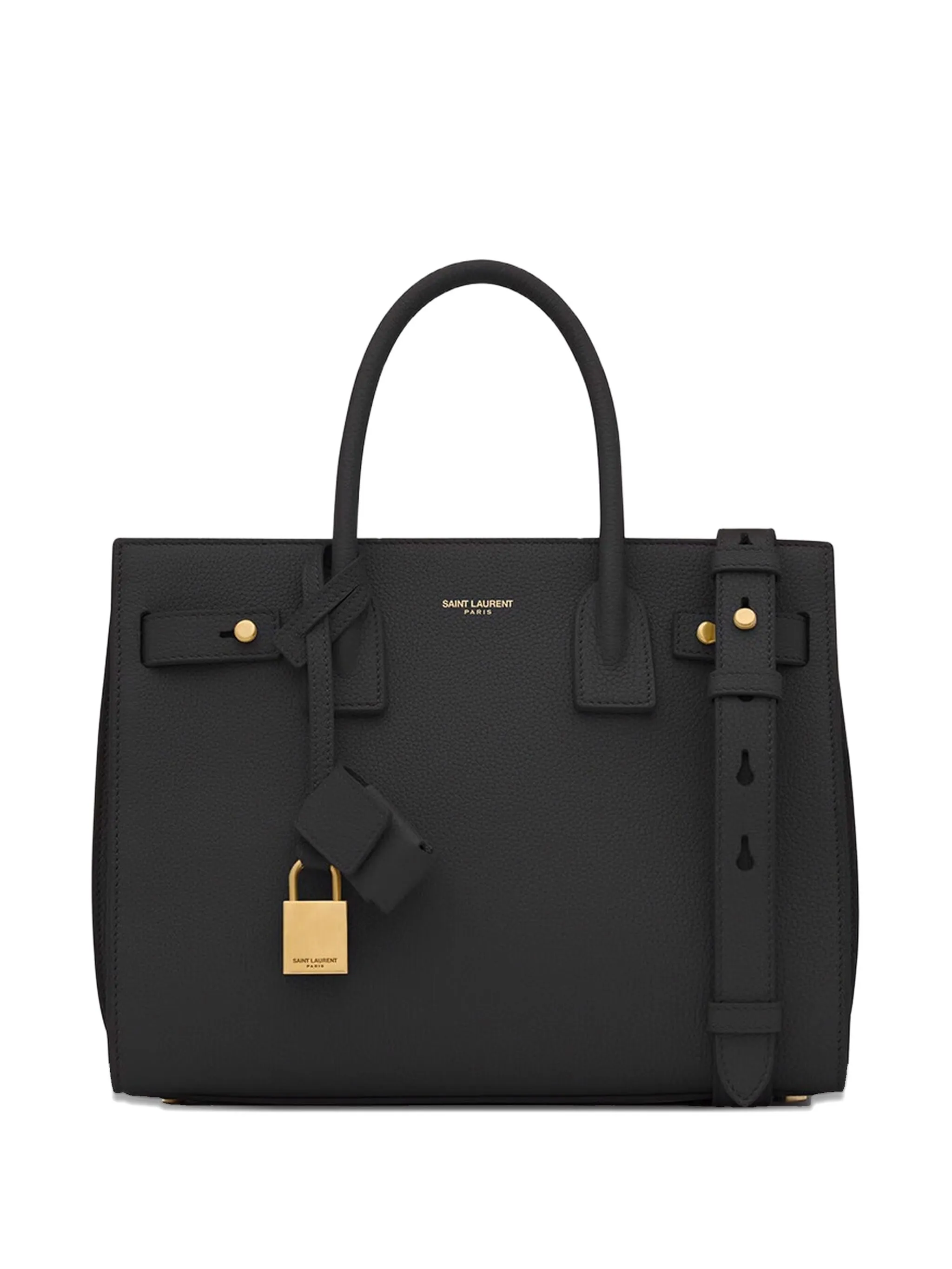 Маленькая сумка-тоут Sac de Jour Saint Laurent, черный
Маленькая сумка-тоут Sac de Jour Saint Laurent, черный