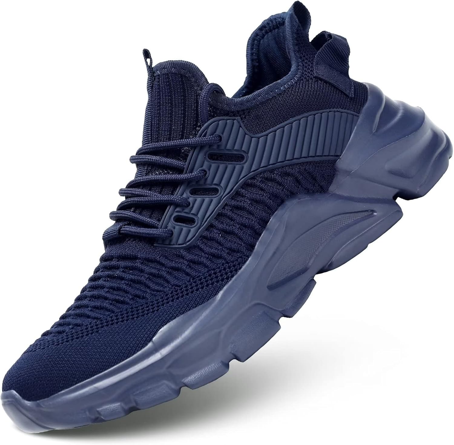 Мужские кроссовки для бега, нескользящие, дышащие, легкие модные кроссовки, спортивная обувь с противоскользящей подошвой для ходьбы, тренировок и работы Srenket, темно-синий
Мужские кроссовки для бега, нескользящие, дышащие, легкие модные кроссовки, спортивная обувь с противоскользящей подошвой для ходьбы, тренировок и работы Srenket, темно-синий