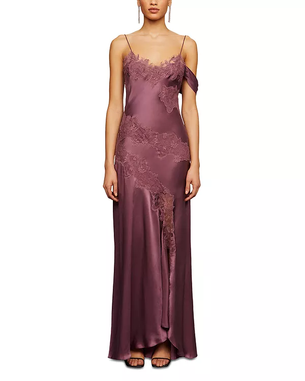 Шелковое каскадное платье Риз Amur, фиолетовый
Шелковое каскадное платье Риз Amur, фиолетовый