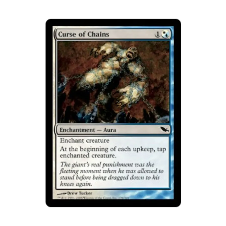 CCG Проклятие цепей (С), MTG - Shadowmoor
CCG Проклятие цепей (С), MTG - Shadowmoor