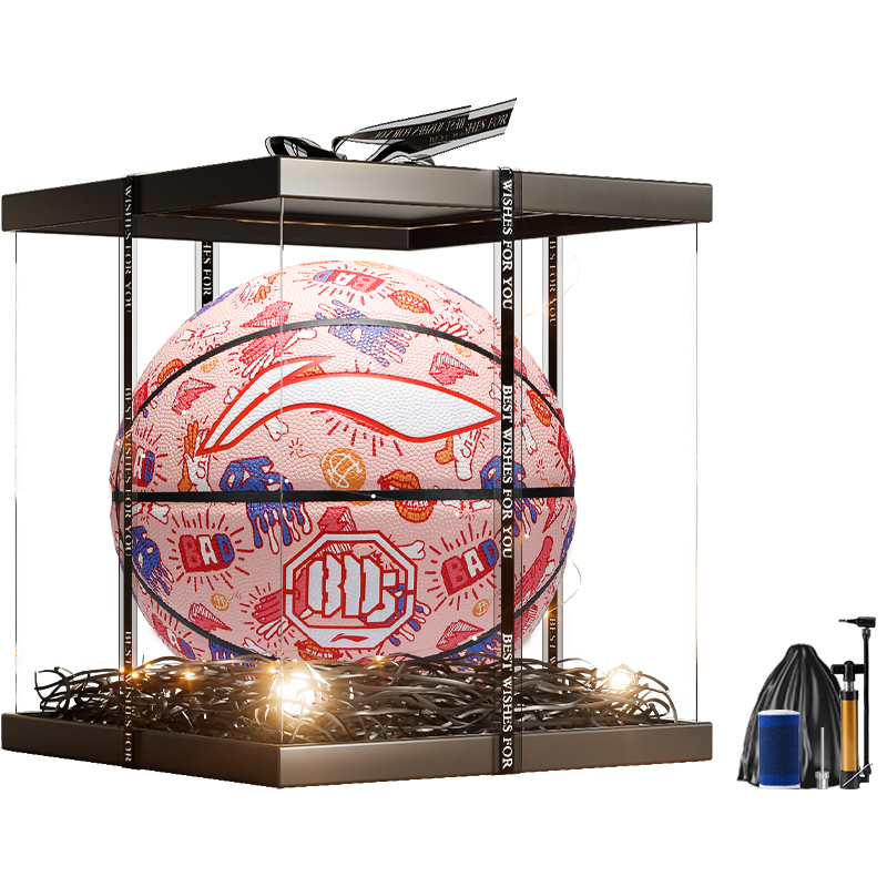 Баскетбольный мяч PU розовый размер 7 тренировочный unisex LINING, черный Box
Баскетбольный мяч PU розовый размер 7 тренировочный unisex LINING, черный Box