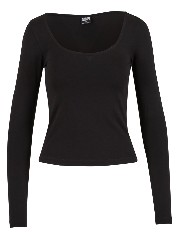 Лонгслив Urban Classics Longsleeves, черный 
Лонгслив Urban Classics Longsleeves, черный