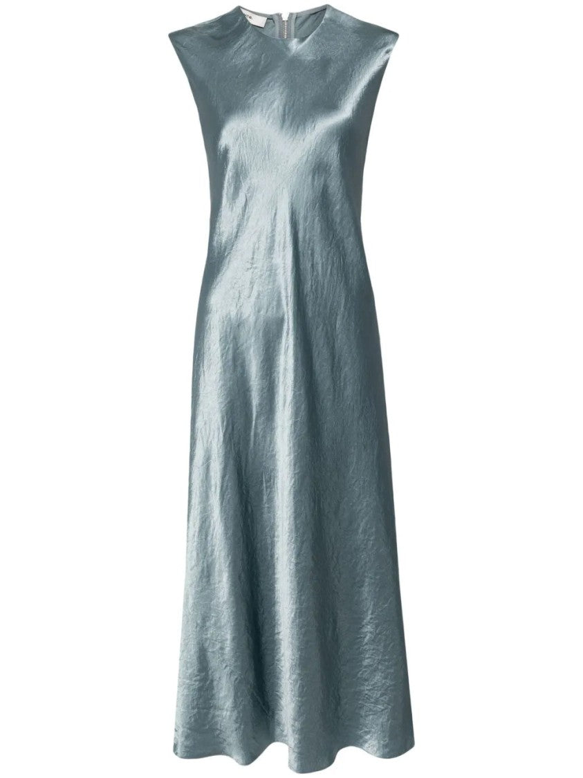 Платье Bias Crew серебристое Vince
Платье Bias Crew серебристое Vince